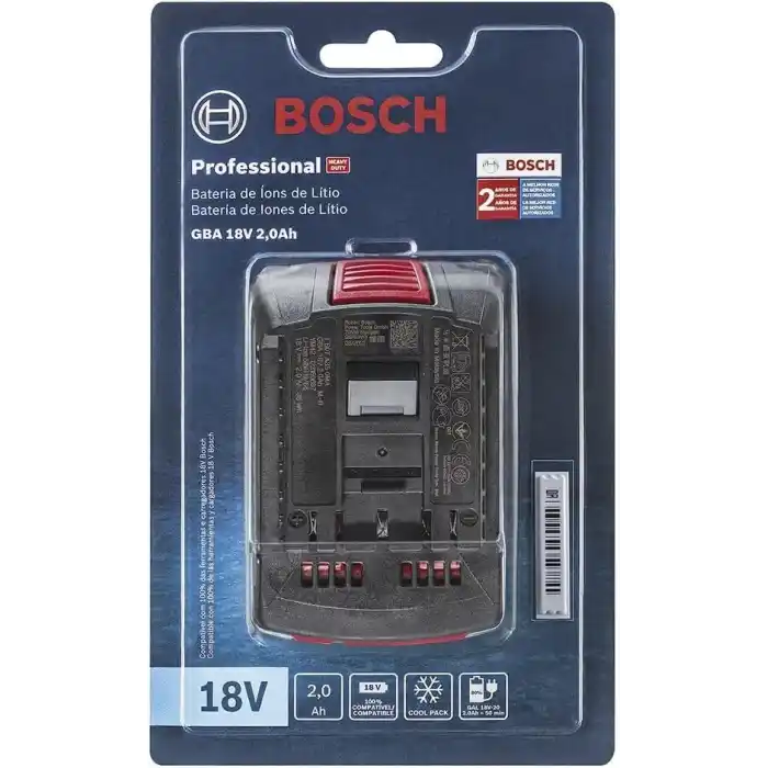 Bosch Professional GBA 18 Volt 2,0 Ah Li-Ion Akü
