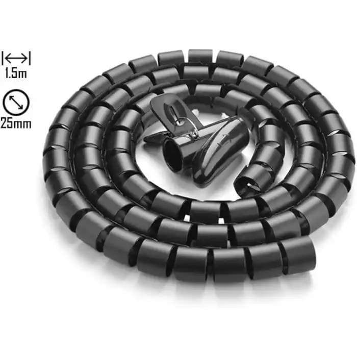 Ugreen Kablo Koruyucu ve Düzenleyici Spiral, 1.5 Metre