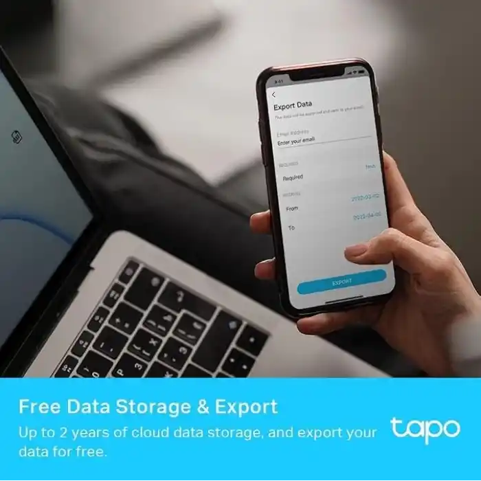 Tapo T315, Akıllı Sıcaklık ve Nem Monitörü, Ücretsiz Veri Depolama, LCD Ekran, Gerçek Zamanlı Bildirimler, Pil Dahildir, Alexa ve Google Home ile Çalışır, Tapo Hub Gereklidir Ayrıca Satılır