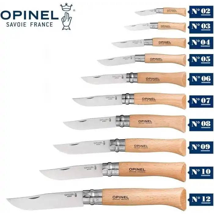 Opinel Inox No:6 Kayın Saplı Paslanmaz Çelik Çakı