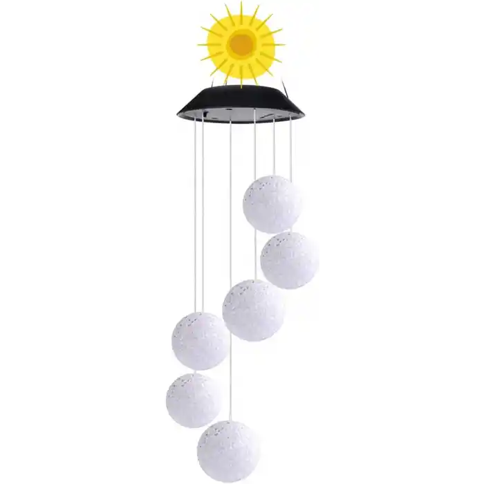 Greentech Güneş Enerjili Renk Geçişli Kristal Top Aydınlatma/GT-SL10