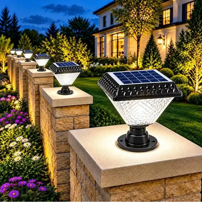 Edson 30W Solar Set Üstü Bahçe Lambası, Güneş Enerjili, Fotoselli, 2 Işık Modlu 6500K Beyaz SMD LED Armatür, IP65 Su Geçirmez, Kablosuz Balkon Dekorasyonu, Duvar Üstü ve Dış Mekân Aydınlatması