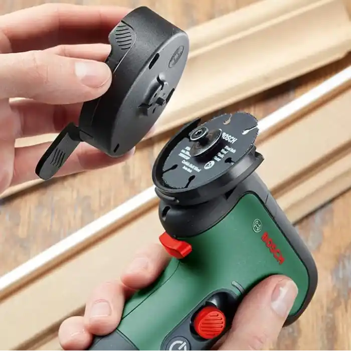 Bosch Home and Garden Akülü EasyCut & Grind Kompakt Kesme ve Taşlama Makinesi (2.0 Ah Akü, 7.2 Volt, Karton Kutuda)