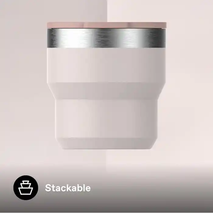 STANLEY Stay-Hot Termos Bardak 0.29 Litre - Pembe Kuvars (Rose Quartz) | Paslanmaz Çelik