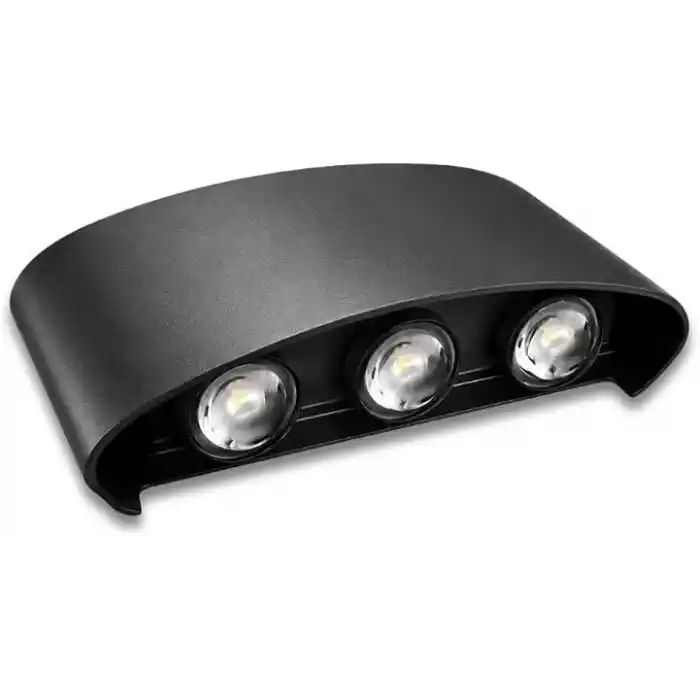 Dış Mekan LED Aplik 10 Watt AMBER Cata Haiti 3lü Aplik CT-8011A