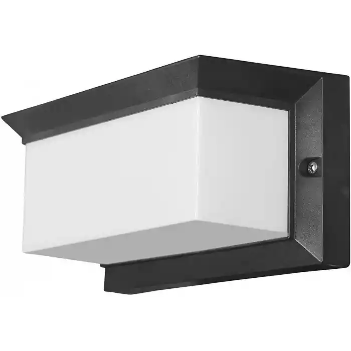 Bahçe Aydınlatması Led Işık 25cm E27 Duylu Zita Ultra Şapkalı Bahçe Duvar Aplik Su Geçirmez