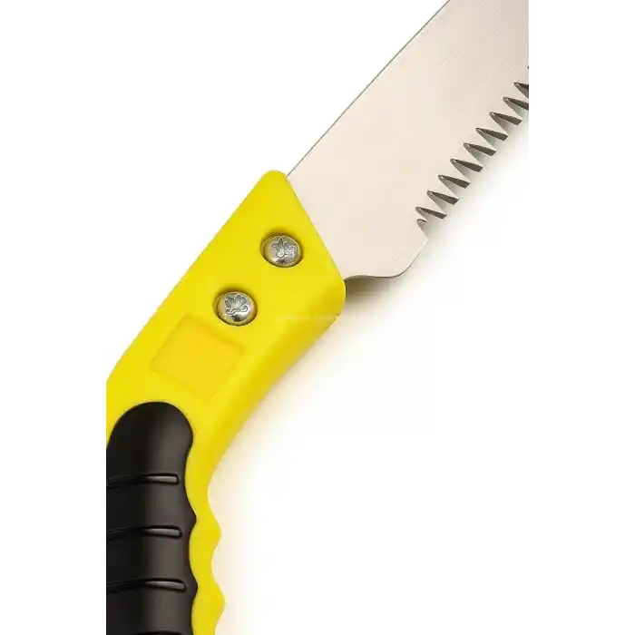 Busstier Budama Testeresi, 30 cm Paslanmaz Çelik Dişli Bıçak, 17 cm Ergonomik Saplı, Ağaç Dalları ve Bahçe Budama İşleri İçin El Testeresi, Hafif ve Dayanıklı Yapı
