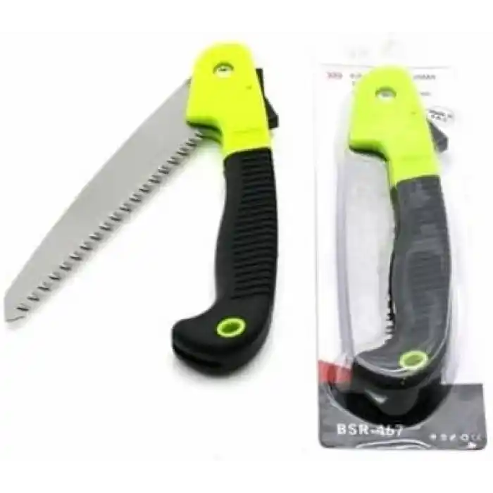 AEE® Katlanır Kurt Dişi Budama Testeresi 180 mm | Kilitli Bahçe Testeresi | Ağaç Dal Kesme El Testeresi