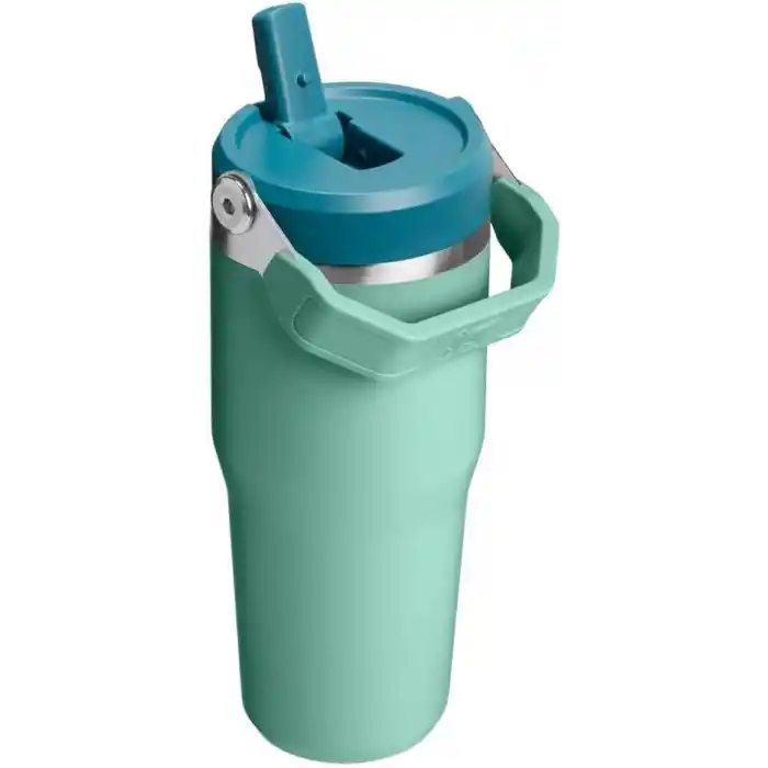 Stanley The IceFlow Flip Straw Pipetli Termos Bardak 0.41 LT/Spring Green