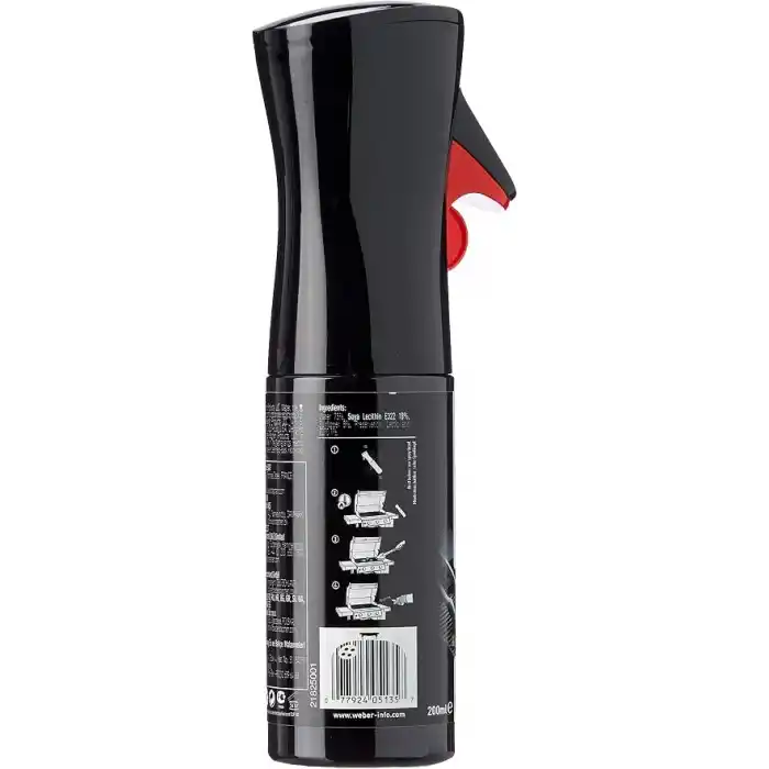 Weber Yapışmaz sprey, ızgara ve ızgara için yapışmaz sprey, 200 ml