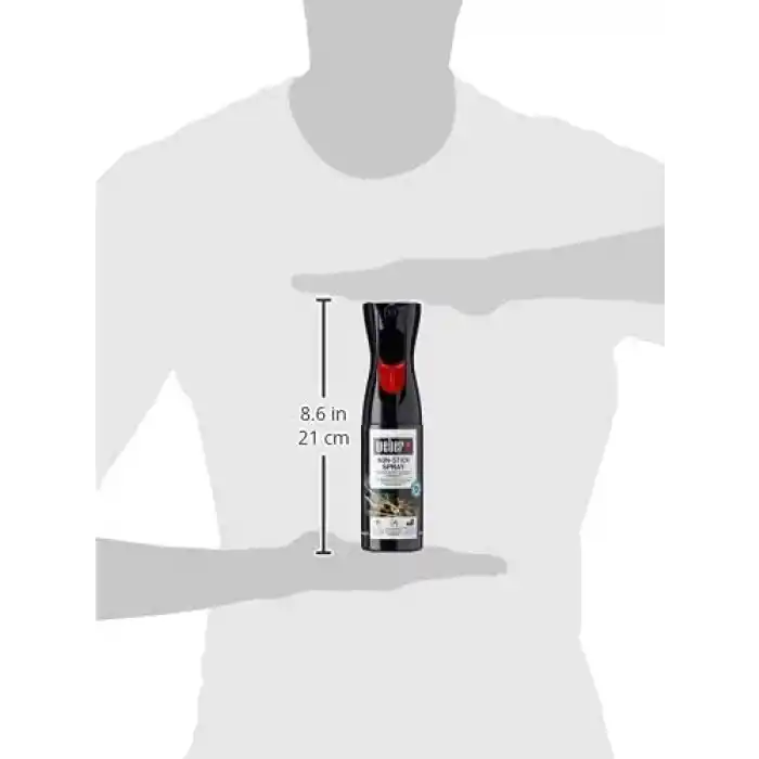 Weber Yapışmaz sprey, ızgara ve ızgara için yapışmaz sprey, 200 ml