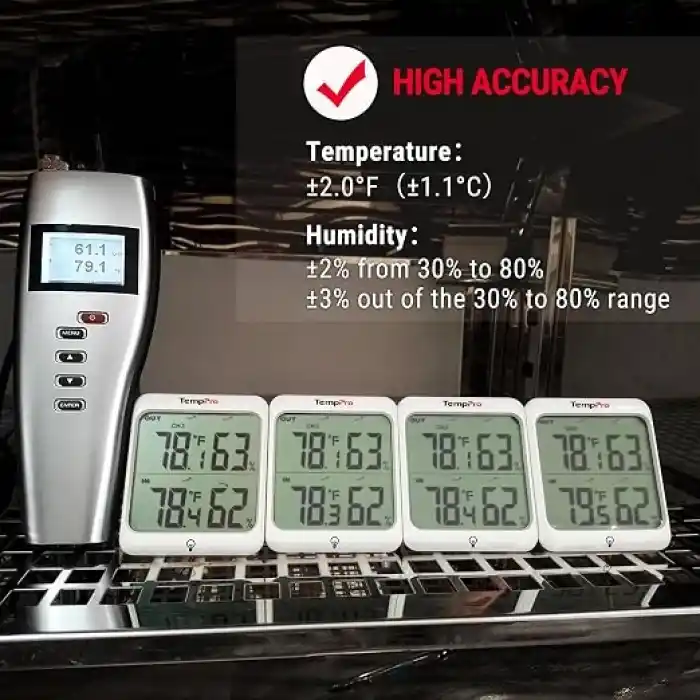 ThermoPro TP63C İç ve Dış Mekan (Sensörlü) Dijital Sıcaklık ve Nem Ölçer