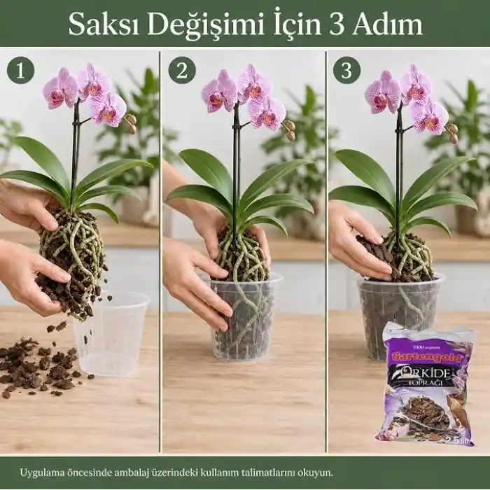 Gartengold Orkide Toprağı 2,5 Lt