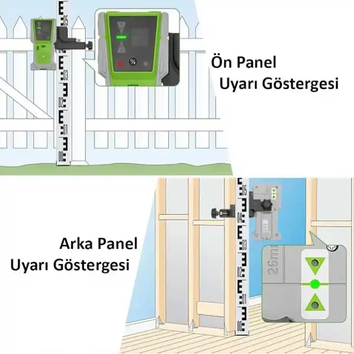 KOBB KBL8RG 60 Metre Lazer Hizalama Dedektörü