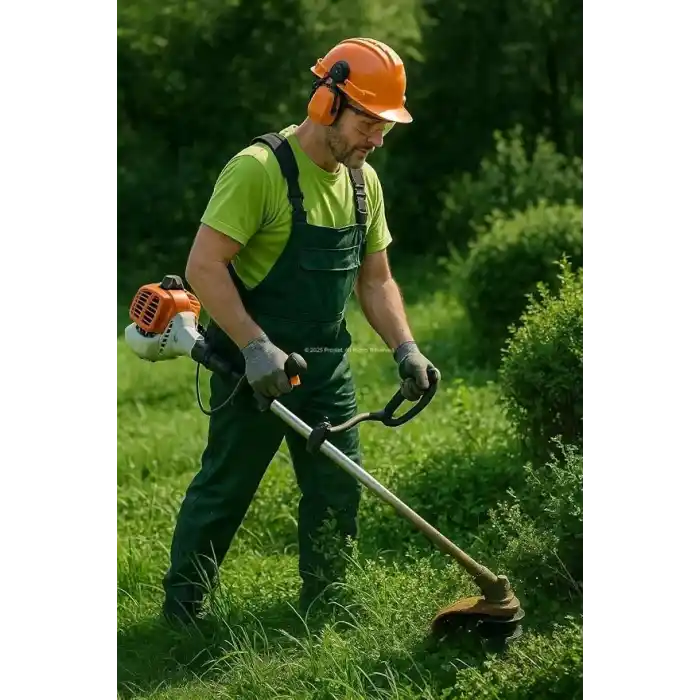 Eltos Çim Biçme Aparatı, 6 Bıçaklı, Ergonomik, Metal, Bahçe Tırpan Makinesi Ek Parça, CBA250