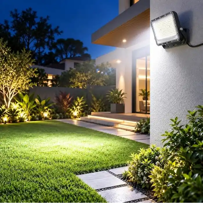 Ecolite Ecovision Slim Floodlight 220V Elektrik Bağlantılı 150W LED Projektör – 13000 Lümen, 6500K Beyaz Işık, IP66 Su ve Toz Korumalı, 220-240V Dış Mekan Aydınlatma