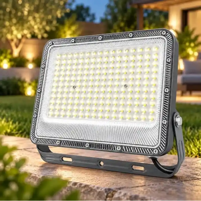 Ecolite Ecovision Slim Floodlight 220V Elektrik Bağlantılı 150W LED Projektör – 13000 Lümen, 6500K Beyaz Işık, IP66 Su ve Toz Korumalı, 220-240V Dış Mekan Aydınlatma