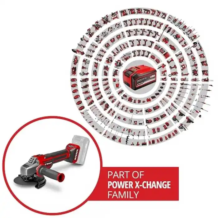 Einhell Professional Akülü Avuç Taşlama Makinesi TP-AG 18/125 CE Q Li
