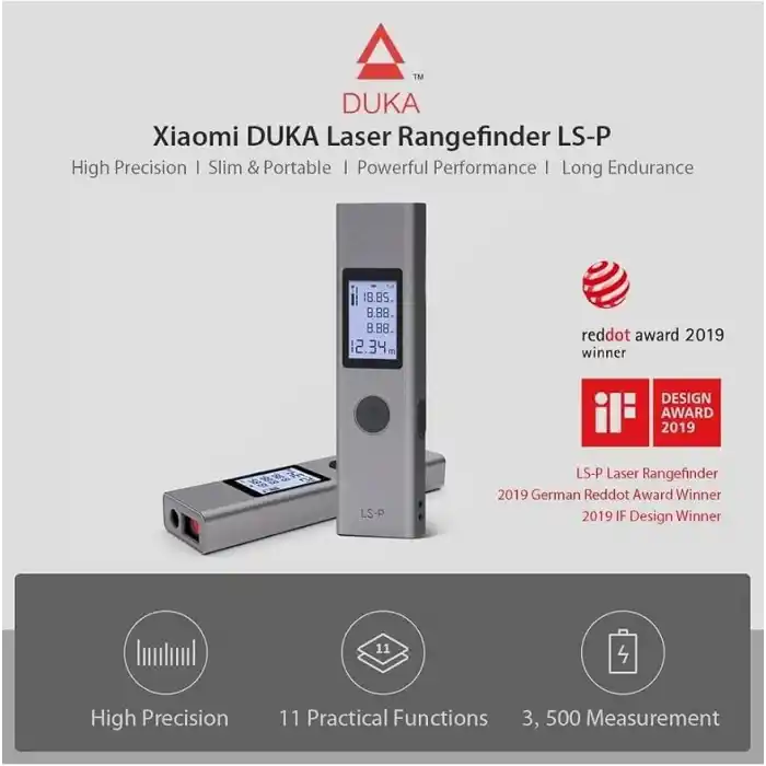 Atuman Duka Ls-P 40 m Yüksek Hassasiyetli Lazer Metre