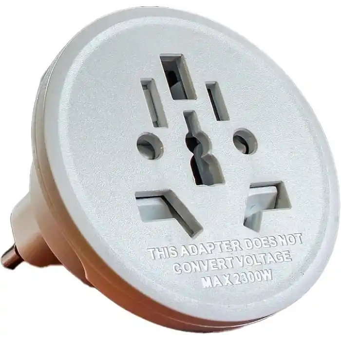 Coverzone 2300W Universal Akım Korumalı Seyahat Priz Dönüştürücü 13A 605-K5