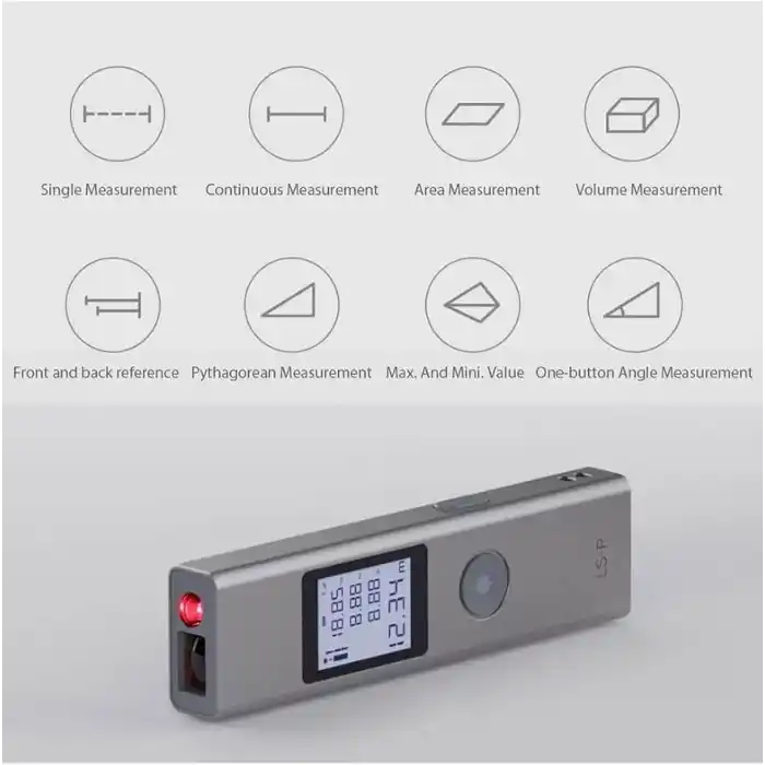 Atuman Duka Ls-P 40 m Yüksek Hassasiyetli Lazer Metre
