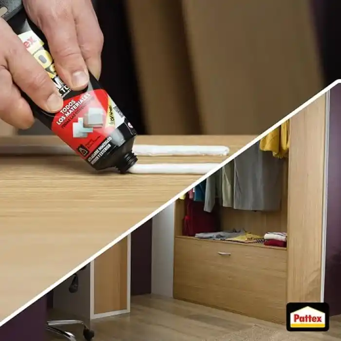 Pattex One for All High Tack, Yüksek Kaliteli Montaj Yapıştırıcısı, Tüm Yüzeyler için Güçlü Yapıştırıcı, Profesyonel Çok Amaçlı Yapıştırıcı, 1x142g Tüp