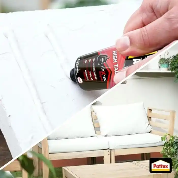 Pattex One for All High Tack, Yüksek Kaliteli Montaj Yapıştırıcısı, Tüm Yüzeyler için Güçlü Yapıştırıcı, Profesyonel Çok Amaçlı Yapıştırıcı, 1x142g Tüp