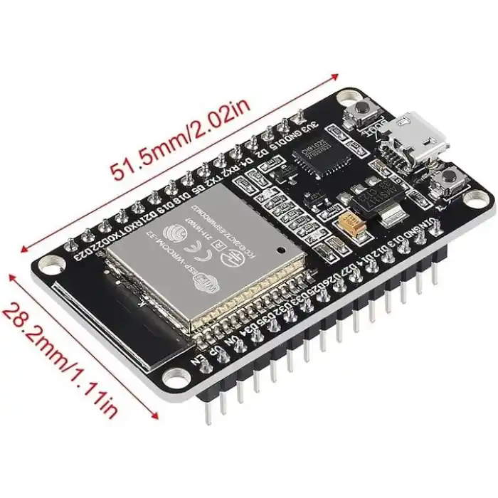 SANEC ESP32-Wroom-32 Wifi ve Bluetooth Geliştirme Kartı