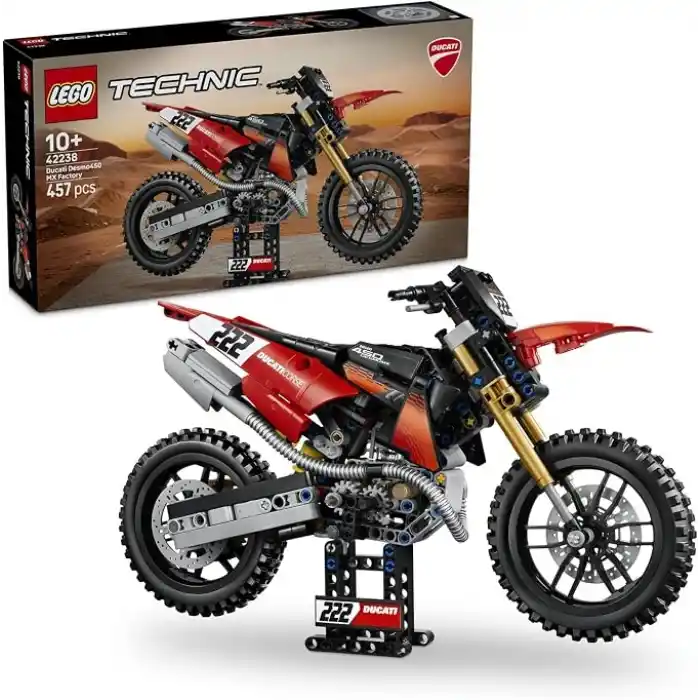 LEGO Technic Ducati Desmo450 MX Factory Motosiklet 42238