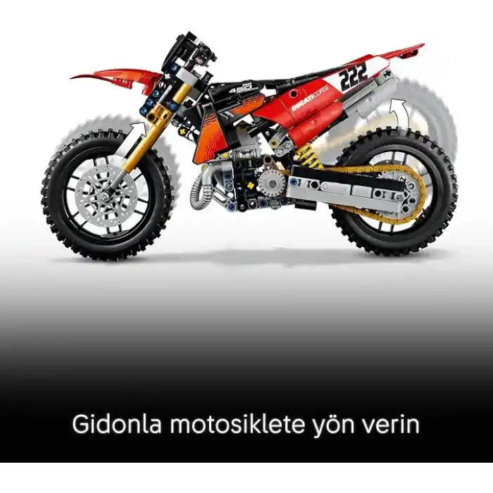 LEGO Technic Ducati Desmo450 MX Factory Motosiklet 42238