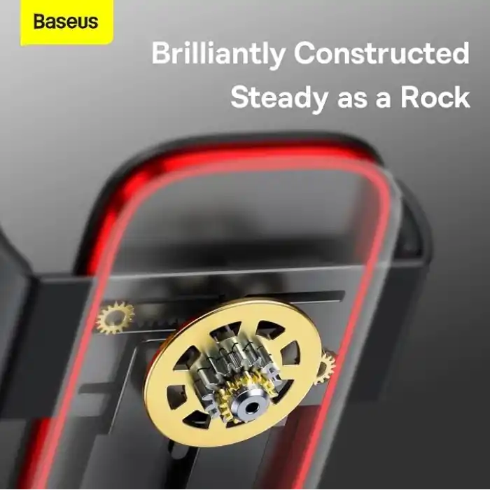 Baseus Metal Age II Gravity Araç Telefon Tutucusu, Havalandırma Izgarası için Otomatik Kilitlemeli Metal Araç Telefon Sabitleyici, Dikey ve Yatay Izgara Uyumlu, 4.7-6.7 inç Uyumlu, Siyah