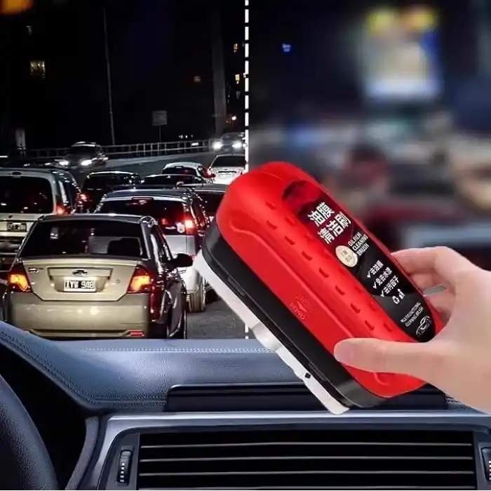 Oto Cam Temizleyici Fırça Su İtici Ve Buğu Önleyici Parlatıcı Su Kaydırıcı Özel Süngerli Pratik Araç Cam Temizleme Fırçası
