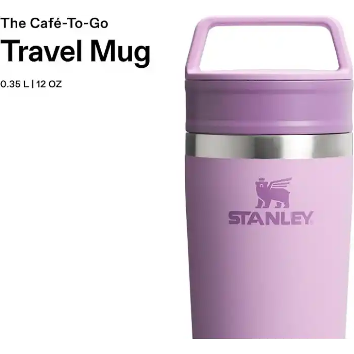 STANLEY Café-to-Go Termos Bardak 0.35 Litre - Lila | Paslanmaz Çelik