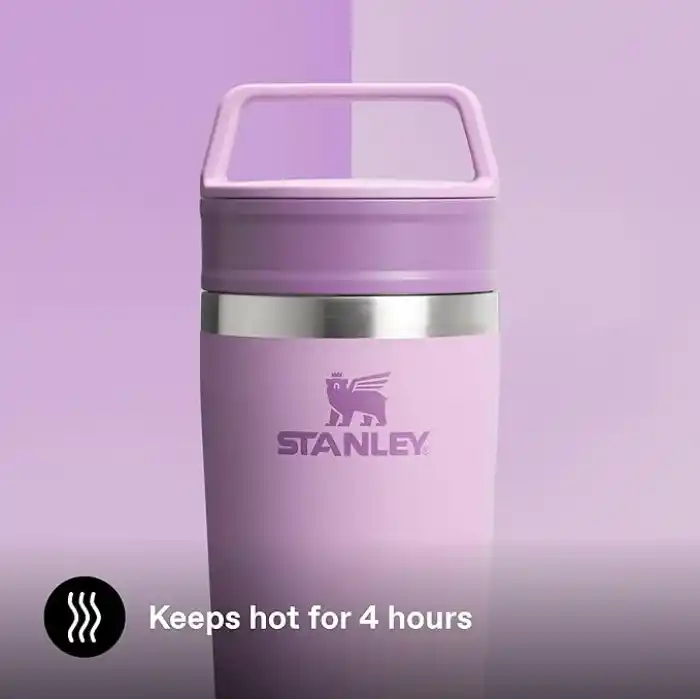 STANLEY Café-to-Go Termos Bardak 0.35 Litre - Lila | Paslanmaz Çelik