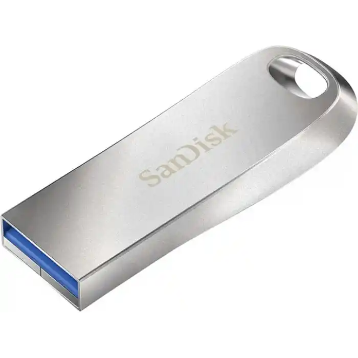 SanDisk SDCZ74-128G-G46 128GB Ultra Luxe USB 3.2 Flash Sürücü, Speed Up to 150MB/s