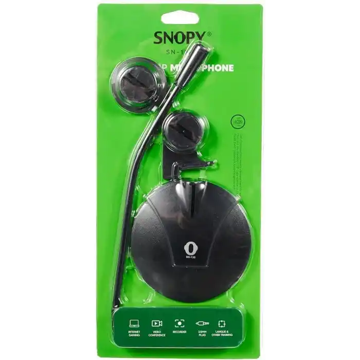 Snopy SN-130 Siyah Mikrofon
