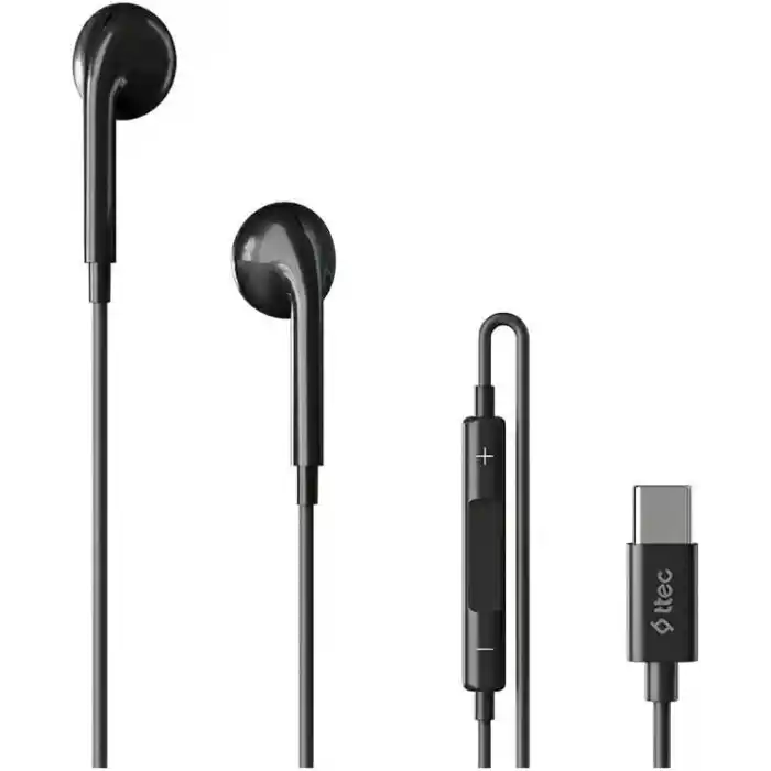 Ttec Rio 3 USB-C Stereo Mikrofonlu Kulakiçi Kablolu Kulaklık Siyah 2KMM16S