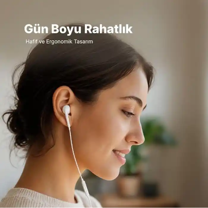 Ttec Rio 3 USB-C Stereo Mikrofonlu Kulakiçi Kablolu Kulaklık Siyah 2KMM16S