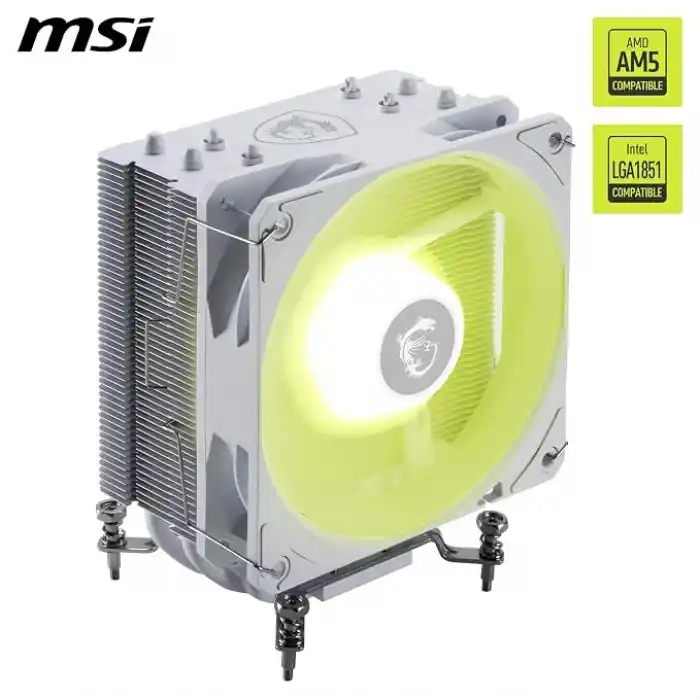 MSI MAG COREFROZR AA13 WHITE 120mm ARGB Beyaz İşlemci Hava Soğutucu