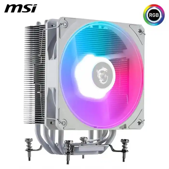 MSI MAG COREFROZR AA13 WHITE 120mm ARGB Beyaz İşlemci Hava Soğutucu