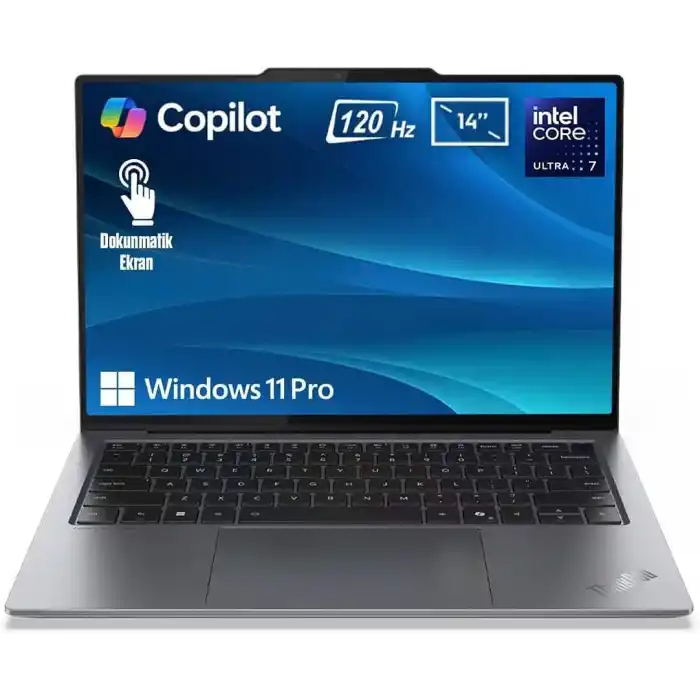 LENOVO ThinkPad X9-14 G1 Intel Ultra 7 32GB LPDDR5x 1TB SSD 14 inç Dokunmatik W11 Pro Gri Laptop