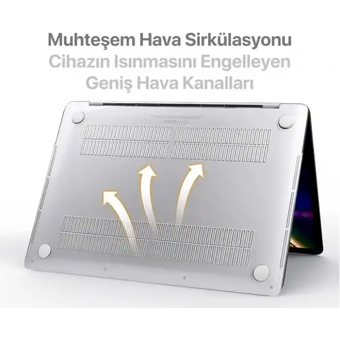 Minesk Macbook PRO 14 için M5-M1 Pro/Max Chip (A3426/A3427/A3434) (A2992/A2918/A2779/A2442) (A3112/A3185/A3401) Uyumlu Ultra Clear Koruyucu Kılıf (Super Şeffaf, 14 inç Pro Serisi)