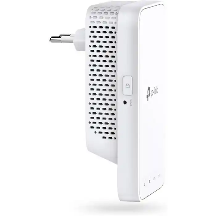 TP-Link RE330 WLAN amplifikatör tekrarlayıcı AC1200 (867 Mbps 5 GHz + 300 Mbps 2.4 GHz, WiFi amplifikatör, uygulama kontrolü, sinyal gücü göstergesi, tüm WLAN cihazlarıyla uyumlu, AP modu)