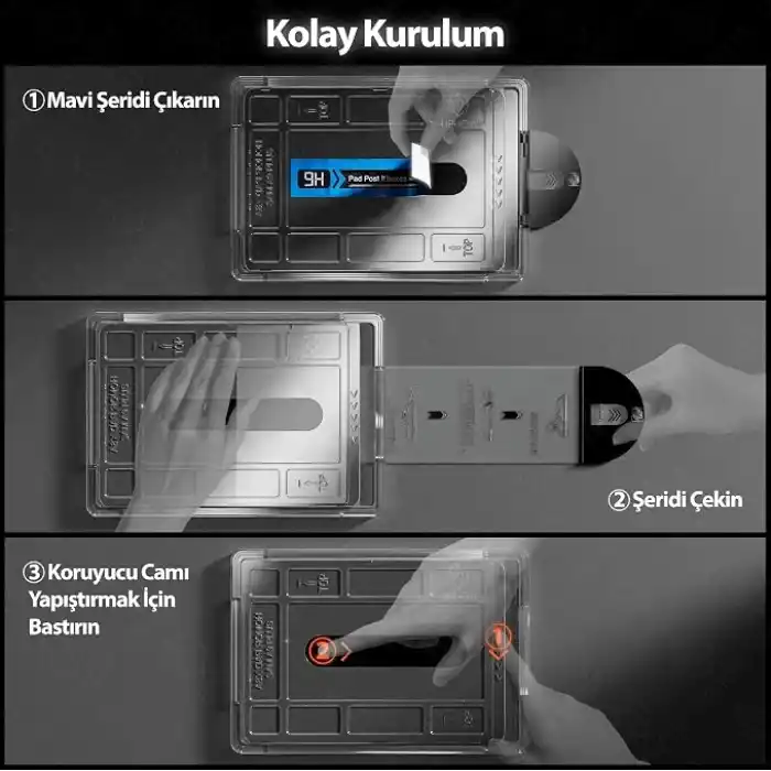 URUCHI Tablet ile Uyumlu Ekran Koruyucu, Hizalama Aparatlı Kolay Kurulum, HD Şeffaf Temperli Cam, 9H Dayanıklı, Hassas Dokunmatik (1, iPad 11 (A16) 2025 / iPad 10. Nesil 10.9 2022)