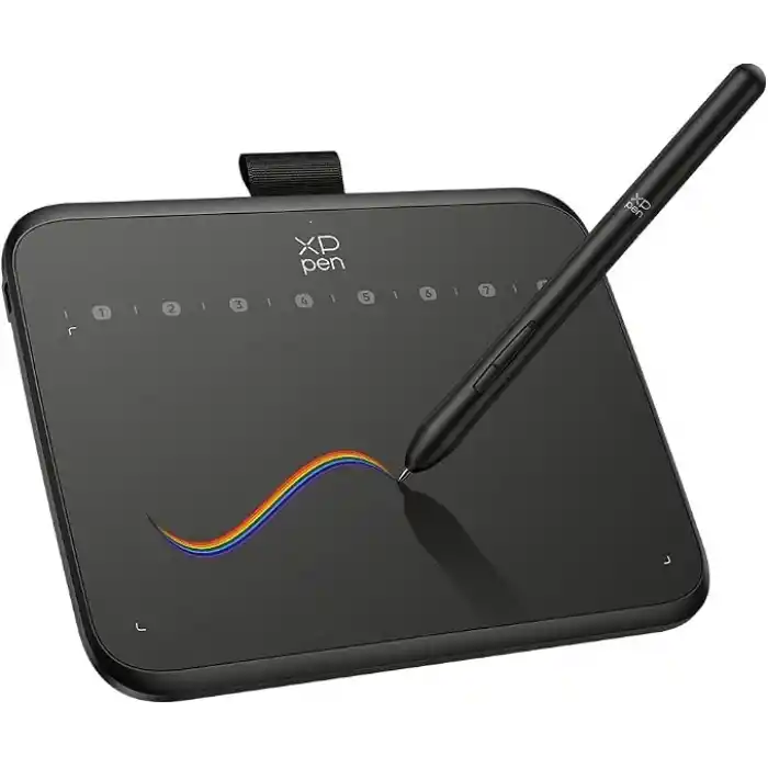 XPPen Deco 640 Grafik Çizim Tableti, 16384 Basınç Seviyesi, Pilsiz Kalem, 6x4 İnç, Windows Mac Android Uyumlu