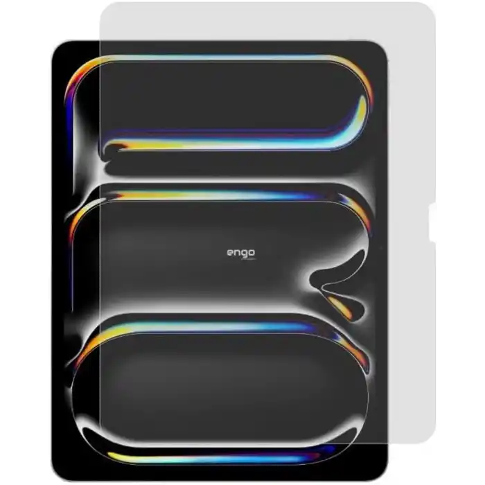 Engo Apple iPad Pro 11 İnç İle Uyumlu Mat Ekran Koruyucu 9H Temperli Kırılmaz Esnek Nano Cam, Parmak İzi Bırakmayan Yansıma Ve Parlama Önleyici Koruma M4 M5 Çip A3357 A3358 A2836 A2837