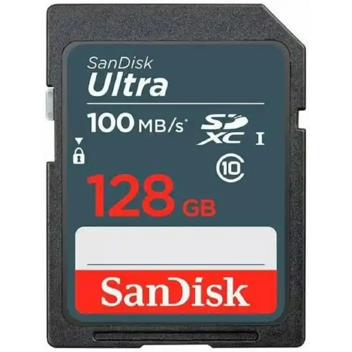 SanDisk Ultra SDSDUNR-128G-GN3IN Class 10 UHS-I U1 128 GB Hafıza Kartı