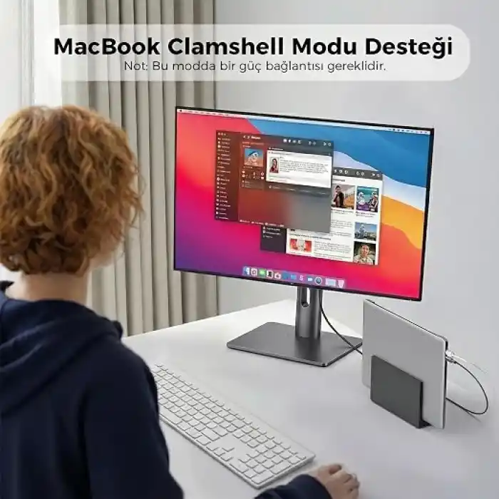 USB C HDMI Kablo (4K@60Hz,2K@144Hz,1080P@240Hz) HDR HDCP Type C to HDMI 2.0 [Thunderbolt 5/4/3, DeX Mode Uyumlu], iPhone 15/16/17 Pro, MacBook iPad Pro/Air, Samsung S25 ile Uyumlu (2 Metre)