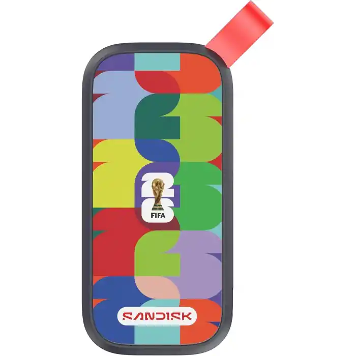 SanDisk FIFA World Cup 2026 Edition 1TB 800MB/s Taşınabilir SSD SDSSDE30F-1T00-G25