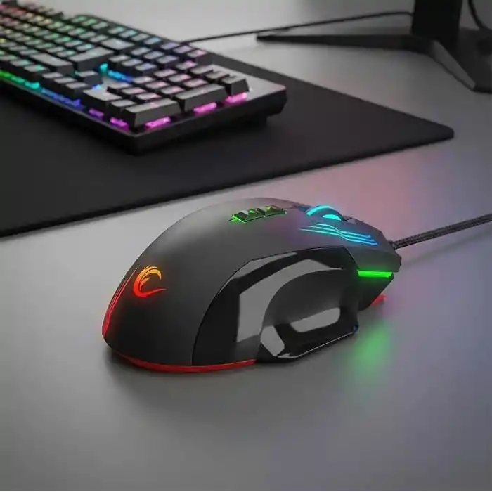 Rampage SMX-G38 CLAW Usb 7 Makro Tuşlu 7200dpi RGB Ledli Gaming Oyuncu Mouse